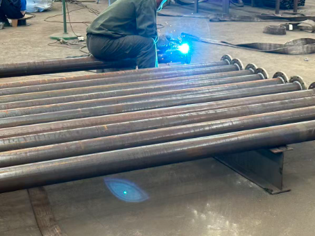 宁波20#无缝注浆管加工108*6钢花管棚管
